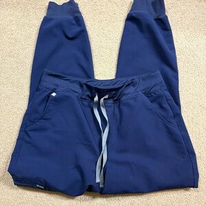 Figs Technical Collection Women’s Medical Scrubs Joggers in Deep Blue